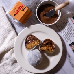 Mochi Nutella ( ปรับสูตรใหม่ไม่มีบิสกิต)