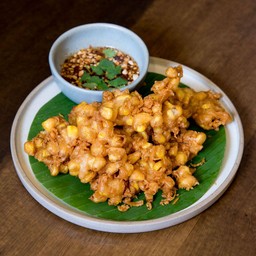 ข้าวโพดหวานทอดกรอบ    Kao Pod Tod