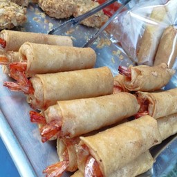 เปาะเปี๊ยกุ้ง(จัมโบ้)  (1 ชุด)