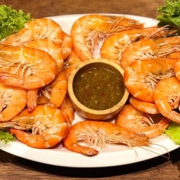 กุ้งลวก 1 กิโล