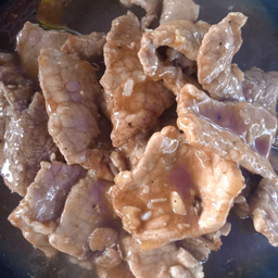 ข้าวราดหมูหวาน