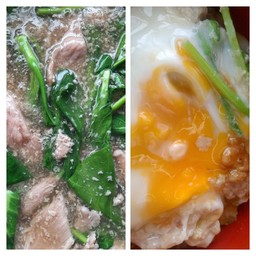ราดหน้าไข่เยิ้ม