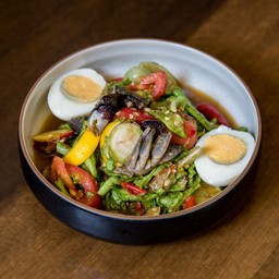 ตำถั่วไข่ต้ม Tum Tuo Kai Tom