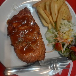 สเต็กหมูบาร์บีคิว