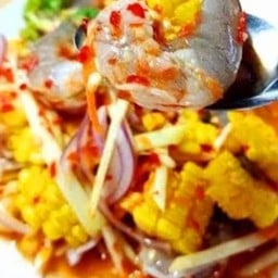 ผัดไทยนาสาร(ไก่ทอดส้มตำ)