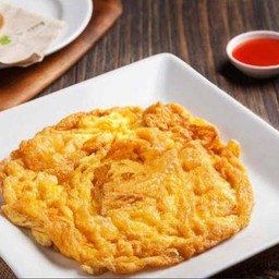 [ กับข้าว ] ไข่เจียว  2 ฟอง