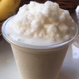 มะพร้าวปั่นนมสด มะพร้าวสด