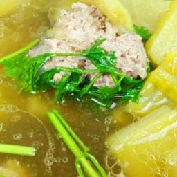 ต้มจืดมะระหมูสับ