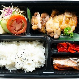 Chicken or Pork Teriyaki Set