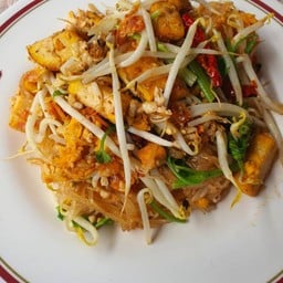 ผัดไทโบราณ (ไม่ใส่เนื้อสัตว์)