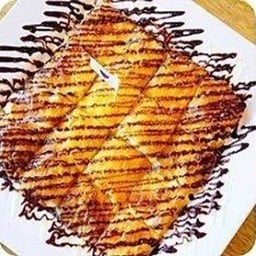 โรตีกล้วย+ไข่+ช็อกโกแลต