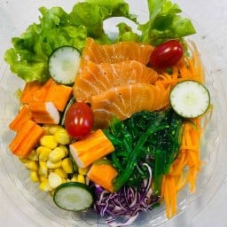 สลัดขิก & กรีกโยเกิร์ต