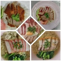 อุดมทรัพย์ บะหมี่เกี๊ยวเป็ดย่าง หมูแดง