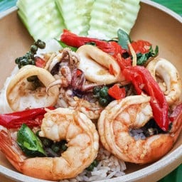 ข้าวทะเลผัดฉ่า