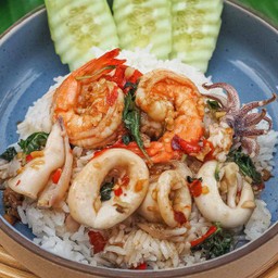 ข้าวกะเพราทะเล