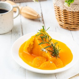 เค้กส้มหน้านิ่มราดซอสส้ม