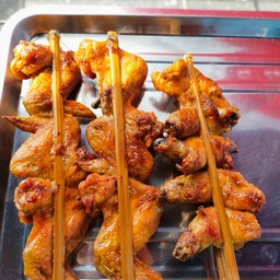 ไก่ย่างวิเชียร ตำปากแตก