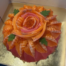 เค้กทูโทน แซลมอน+ทูน่า 2 ปอนด์