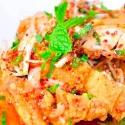 ยำไก่แซ่บเป็นกับข้าว