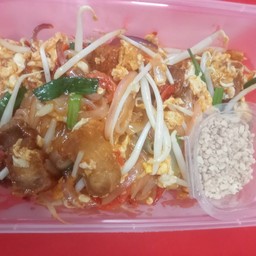 ผัดไทหมูกรอบ