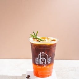 Rosee Soda Coffee(กาแฟโซดากุหลาบลิ้นจี่)