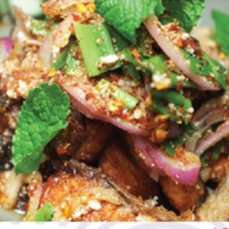 ลาบแซลมอนทอด