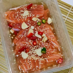 แซลมอนดองซอสเกาหลี เดี่ยว