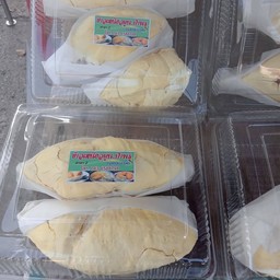 เนื้อทุเรียนหมอนทองน้ำหนัก500กรัม