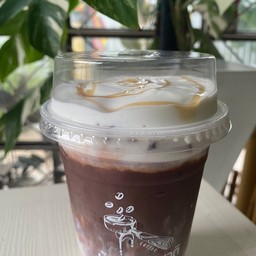 โกโก้คาราเมลเย็น