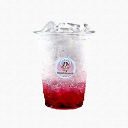 น้ำแดงโซดาเย็น