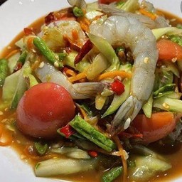 เหลาปลาร้ากุ้งสด