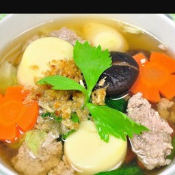 ต้มจืดเต้าฮู้หมูสับ