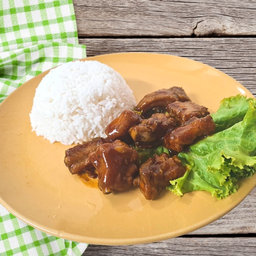 ข้าวซี่โครงหมูอบซอส