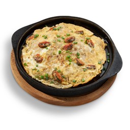 [หอยทอดกระทะร้อนครัวนายนะ] หอยแมลงภู่กระทะร้อน