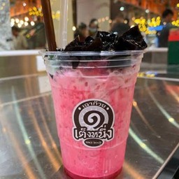 นมชมพูเฉาก๊วย