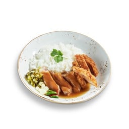 [ขาหมูระเบียงทอง] ข้าวขาหมูหมูทอด