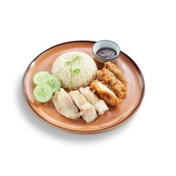 [ซินซิน ข้าวมันไก่] ข้าวมันไก่ทูอินวัน