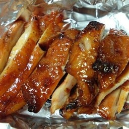 ไก่ย่างชาซิว หั่นลงกล่อง 250กรัม