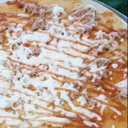 พิซซ่า+ทูน่า+ชีส