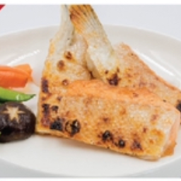 ท้องแซลมอนทอดเกลือ