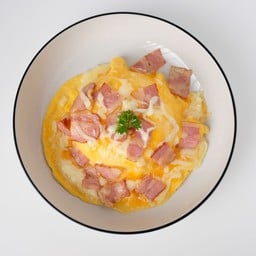 ข้าวไข่ข้นชีสเบค่อน