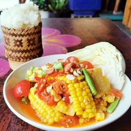 ตำข้าวโพด