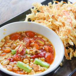 ส้มตำทอด