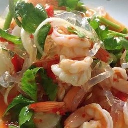 ยำเส้นแก้วรวมมิตร