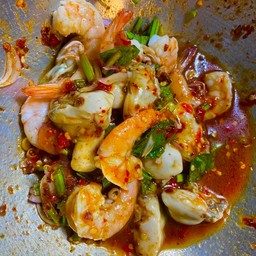 ยำหอยนางรม2 กป +กุ้ง