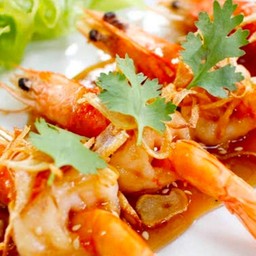 กุ้งซอสมะขาม