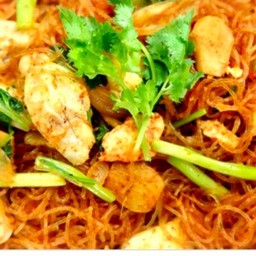 เนื้อปูผัดวุ้นเส้น