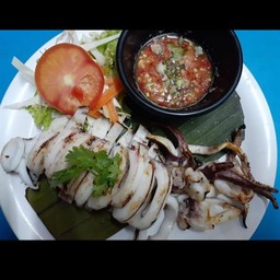 ปลาหมึกย่าง