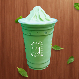 ชาเขียวนมปั่น