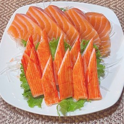 Salmon &Kanikama Sashimi